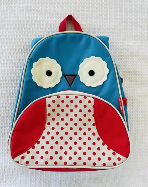 Skip Hop Toddlers Preschool Kinder Lunchbox Backpack Owl Zoo Little Kid’s