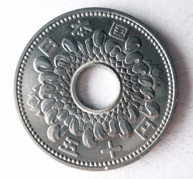 1965 JAPAN 50 YEN - Excellent Coin - FREE SHIP - Bin #341 2