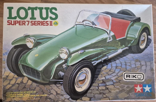 LOTUS SUPER 7 Series II, kit by Riko - Tamiya (Part built) £21.49 ...
