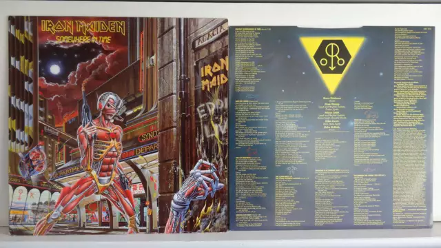 Iron Maiden - Somewhere In Time, UK1986, EX/EX
