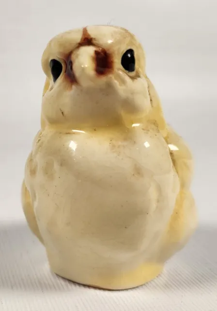Goebel Yellow Baby Chick Ceramic Porcelain Figurine West Germany Vintage  A52