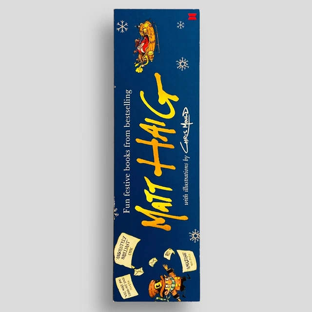 Matt Haig Collectible PROMOTIONAL BOOKMARK -not the books