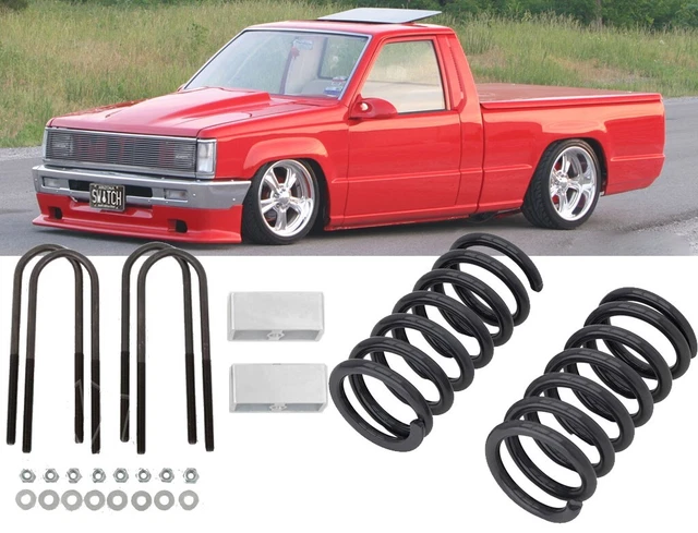 Street Edge Lowering Kit For 1983-1997 Mitsubishi Mighty Max 2WD – 2.5" Front Drop / 3" Rear Drop