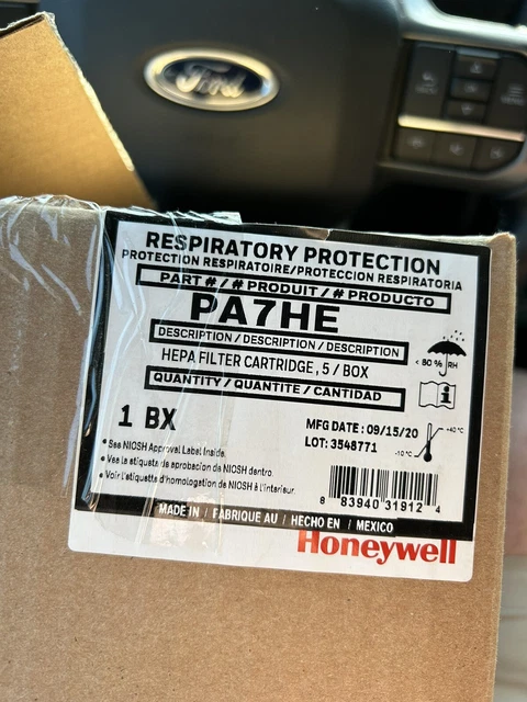 Honeywell PA 7HE respiratory filter