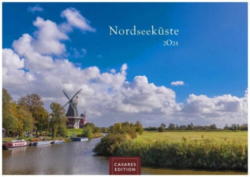 Nordseeküste 2024 L 35x50cm|Kalender