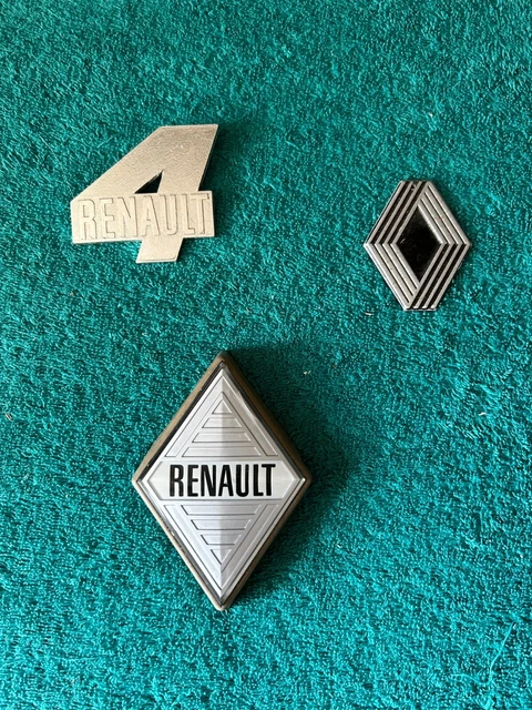 lot d'emblèmes de voiture Renault