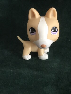 BULLS PETSHOP CHIEN BULL TERRIER N°154 AVEC AIMANT ROSE 
