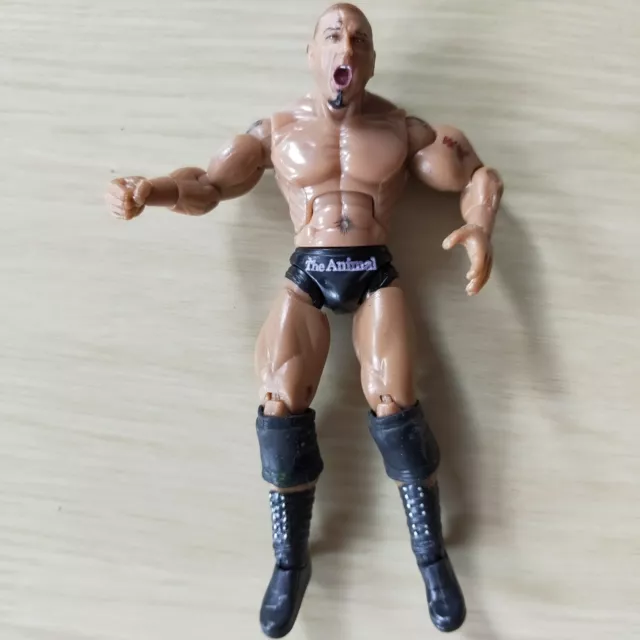 2007 Batista 3.75” WWE Jakks Pacific Build N Brawl Action Figure