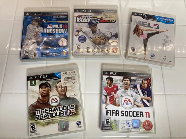 LOT OF 10 PlayStation 3 PS3 Games TIGER WOODS NHL Hockey FIFA