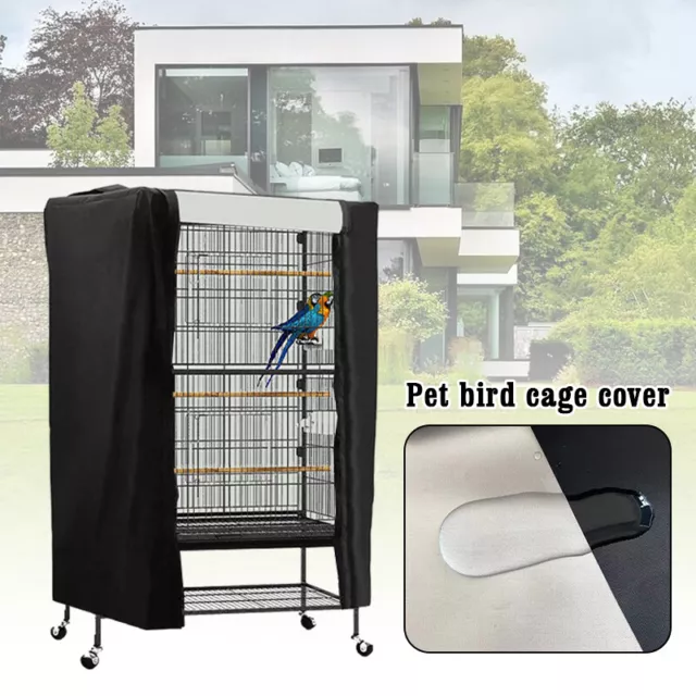 Waterproof Pet Bird Cage Cover Parrot Cages Perch Cloth Protective Dust Cover