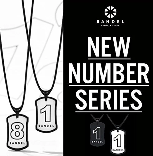BANDEL Banderu [NUMBER NECKLACE] number necklace reversible model [Genuine] bla