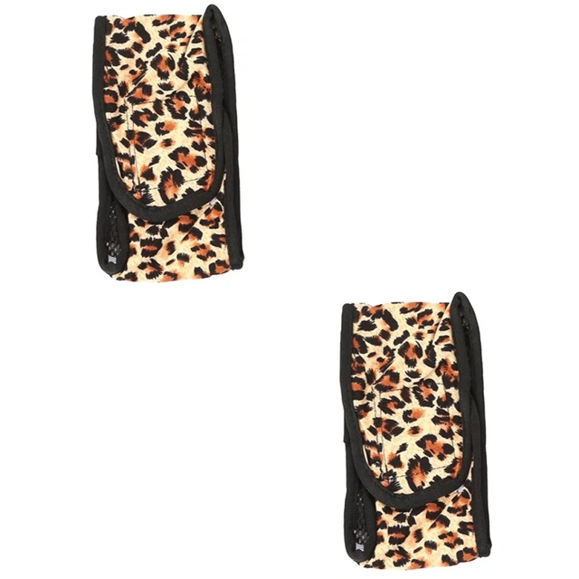 2 Piezas Perro Pantalones Físicos Pañales Mascota Patrón de Leopardo