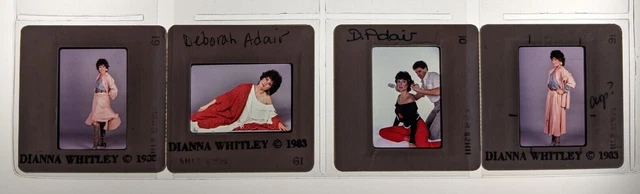 Dw5-429 Deborah Adair Lot (4) 35Mm Orig Slide Via Dianna Whitley