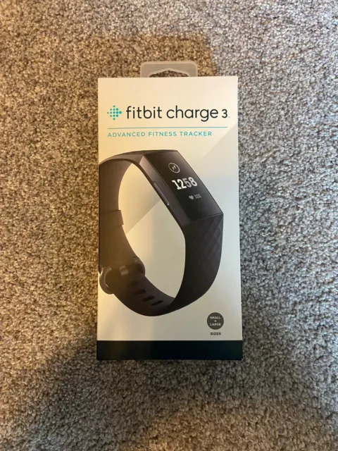 Fitbit Charge 3 Fitness Activity Tracker Heart Rate Monitor Smartwatch FB409