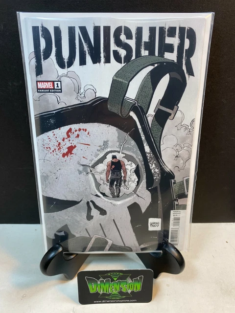 Punisher #1 2022 MARVEL Comics NM 1ST PRINT PARLOV VARIANT MCU NETFLIX BERNTHAL