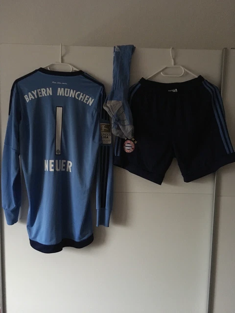 Adidas Fc Bayern München NEUER Trikot Set 2015/2016 Gr.M Neu! Shirt FCB