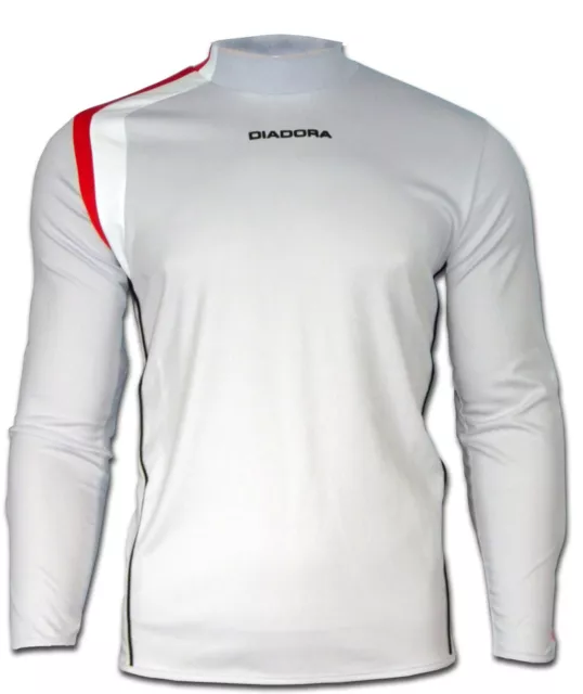 Diadora adult size football grey goalie goalkeeper shirt size XL