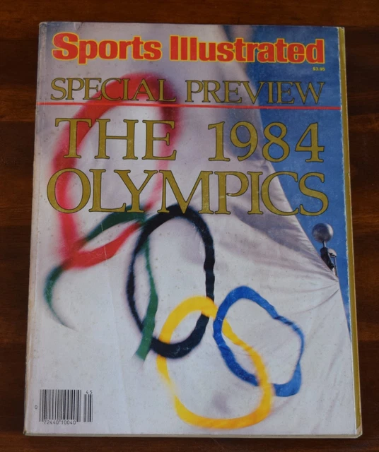 SPORTS ILLUSTRATED THE 1984 Olympics Special Preview Magazine Some Wear