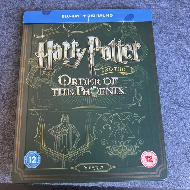 HARRY POTTER AND The Order Of The Phoenix - Uk Exclusive Blu Ray ...