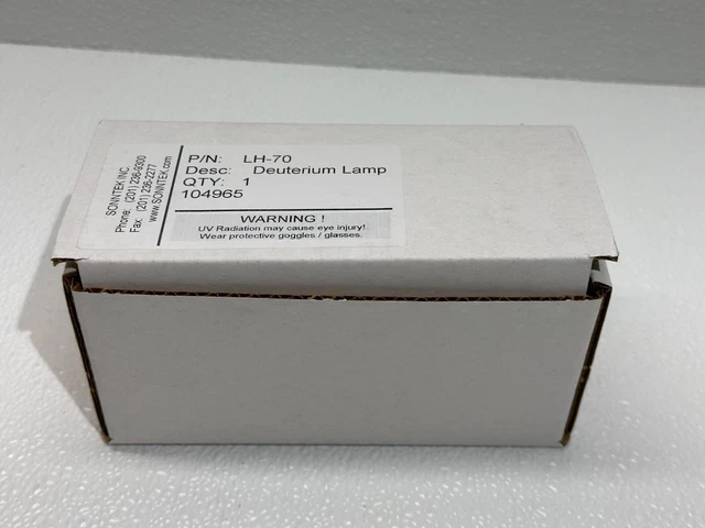 Sonntek LH-75 Deuterium Lamp Ultraviolet UV Light