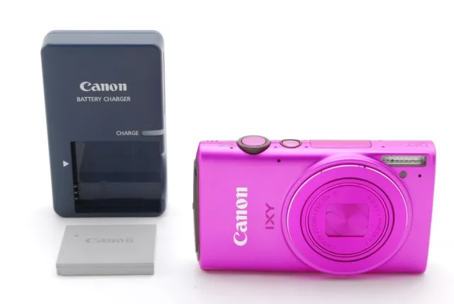 [Top MINT] Canon IXY 610F PowerShot ELPH 330 HS IXUS 255 HS Pink 12.1MP JAPAN