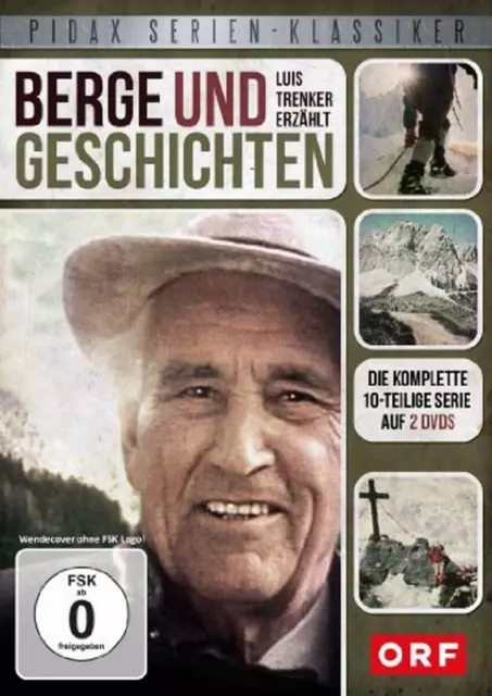 Berge und Geschichten - Luis Trenker erzählt (Pidax Klassiker)  2 DVD's/NEU/OVP