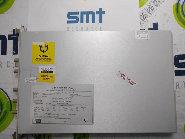 Racal Instruments 3152A Vxi Wacveform Generator 407510-001