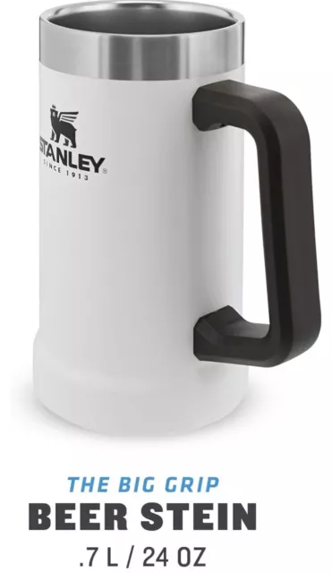 Stanley Adventure Vacuum Beer Stein 0.7L - Travel Mug Keeps Hammertone Green