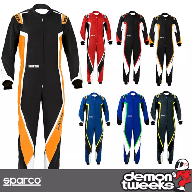 Sparco Kerb Kart Suit - Adult & Child Sizes (2 Layer / CIK FIA Level 2 Approved)