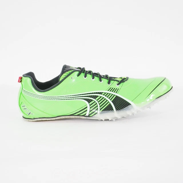 MENS PUMA COMPLETE TFX Sprint 3 185198 01 Green Lace Up Running