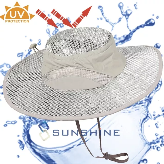 Sombrero De Pesca Protección Solar Moda Para Hombre Mujer Gorras De Caza  Safari