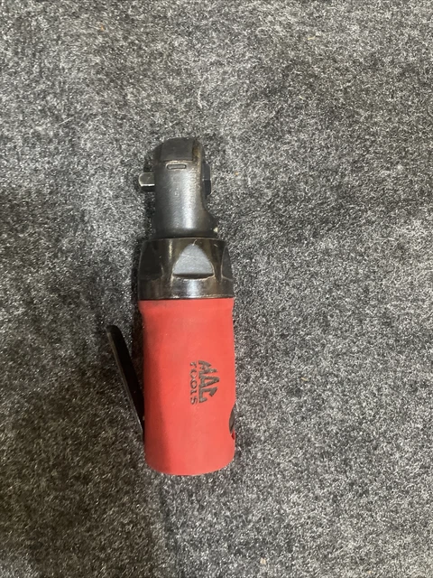 Mac Tools 1/4" Drive Mini Impact Air Ratchet AR14RP Red Cover