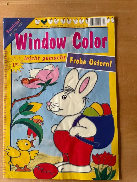 Window Color Frohe Ostern Basteltipp  Hobbyaufgabe