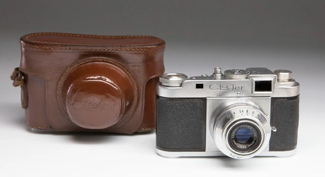 Appareil Photo Closter Princess 2A - TLR, 50mm, 1:2.28, Japon, Noir/gris