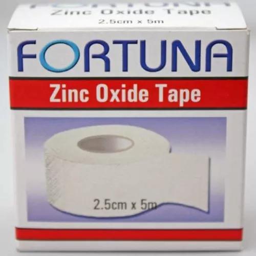 Fortuna Zinc Oxide Tape 2.5Cm X 5M