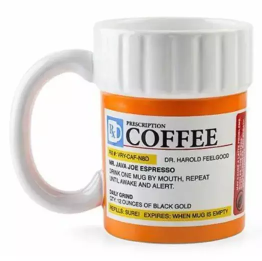 Prescription Pill Bottle Mug Creative Prescription Medicine Bottle Ceramic Coffe