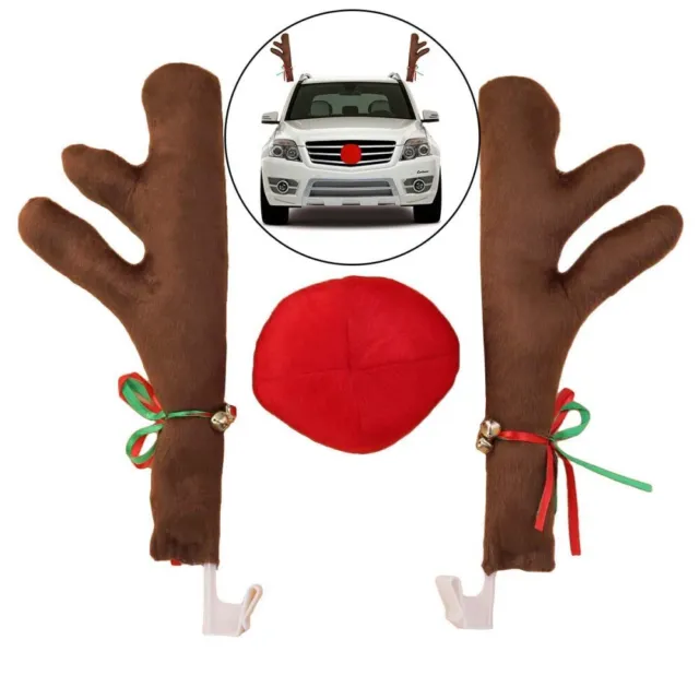 Bois Automatique Avec Nez Costume De Voiture Noël Décorations