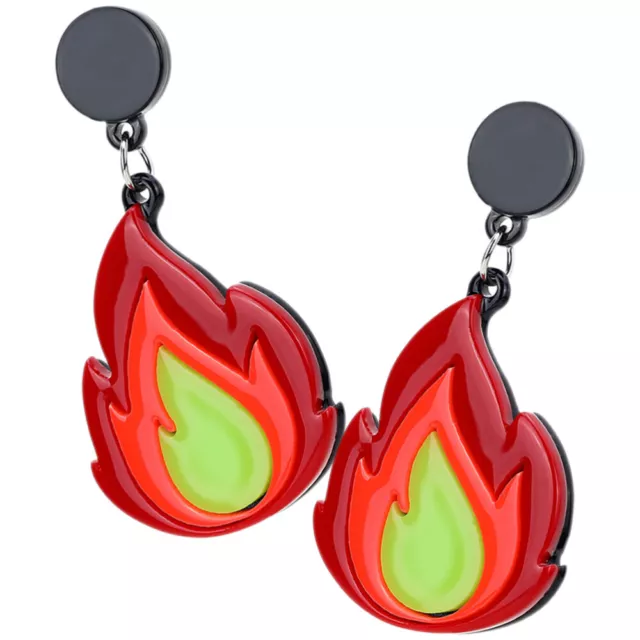 Earrings for Teen Girls Flame Women’s Valentine Earings Pretty