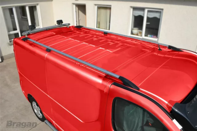 Roof Rails Rack Bars To Fit Opel Vauxhall Vivaro 2002 - 2014 LWB Aluminium Alloy