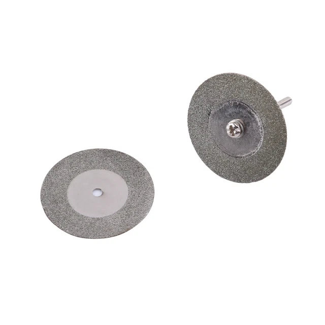 10X Mini Saw Blade Cutting Disc Wheel Grinding + 2 Mandrel For