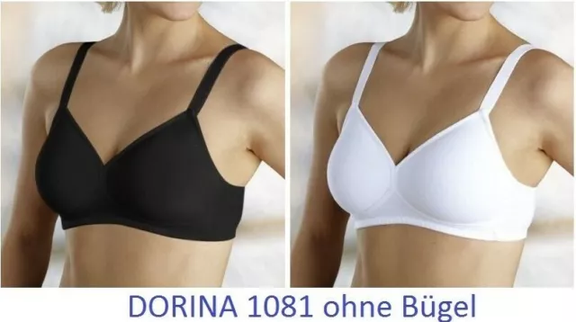 DORINA 🍀 1081 DANIELA-BH ohne Bügel Baumwolle-Coolmax-Lycra BRA wellness.fit