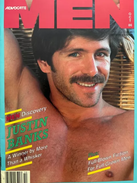 Revista para hombres octubre 1986 Gay Interest Playgirl ¡como muy buena!