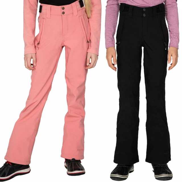 Pantalon De Ski PROTEST Noir – Taille L (42FR), Homme, Brodé 19NA2