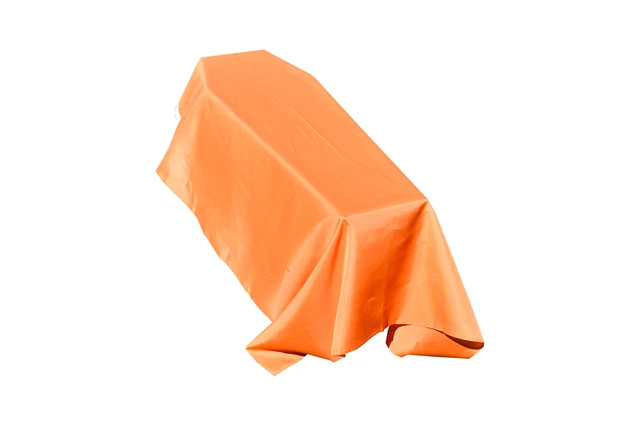 Drappo da bara bandiera arancione semplice - spedizione rapida