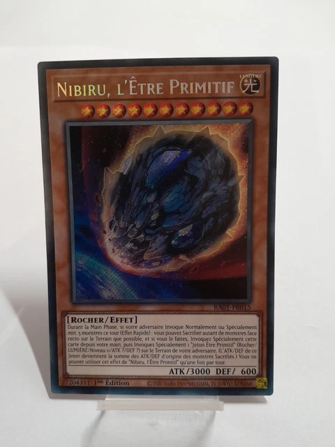 YU-GI-OH! NIBIRU, L'ÊTRE Primitif RA01-FR015 Secrète Rare EUR 4,80 - FR - Foto 3