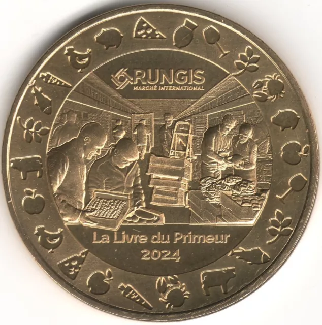 Monnaie de Paris - RUNGIS - MARCHE INTERET GENERAL - LA LIVRE DU PRIMEUR 2024