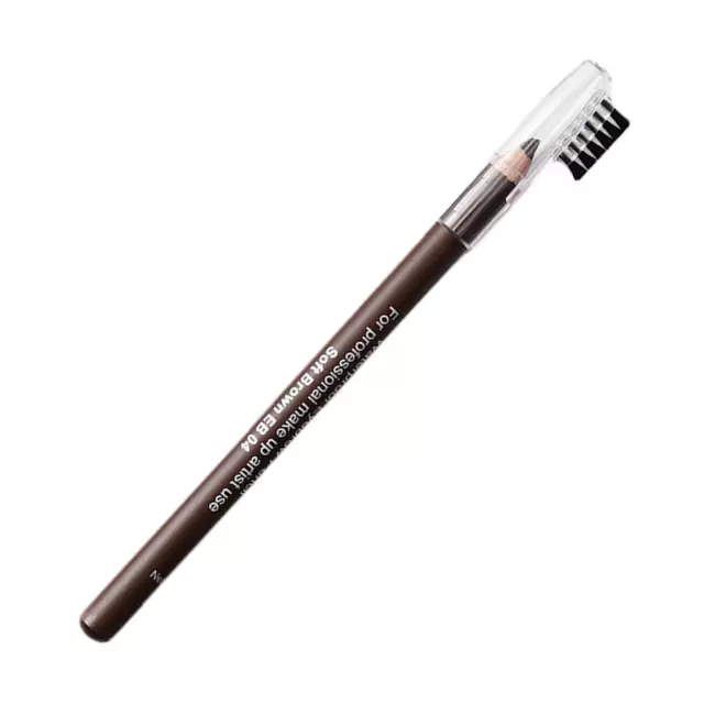 Crayon à sourcils avec brosse pour débutants, maquillage marron, définisseur