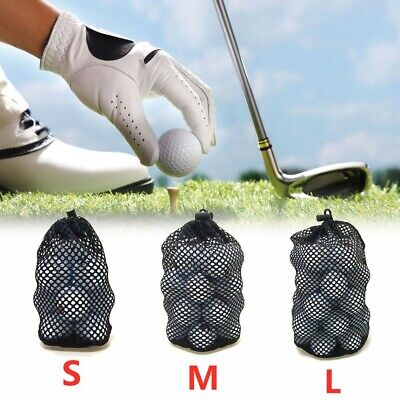 12-56 Balles Filet Transport Golf Tennis Maille Sac Rangement Pochette Résistant