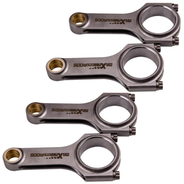 H-beam Connecting Rods for Toyota Starlet Turbo EP82 1342cc 4E-FTE Motor 89-96