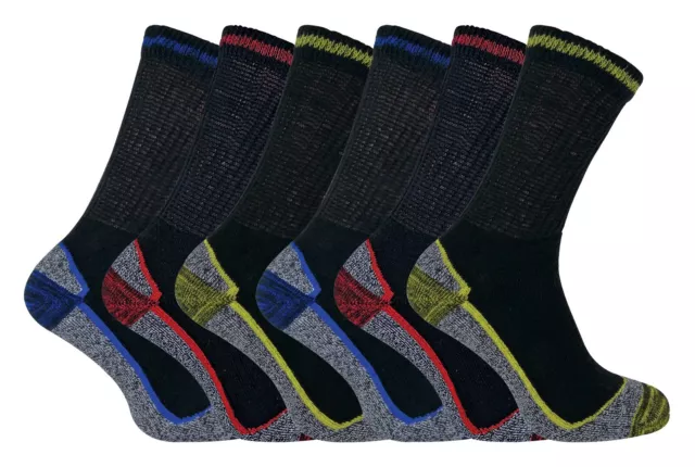 Atmungsaktive Anti-Schweiß strapazierfähige Baumwolle/Bambus Arbeitsstiefelsocken für Herren für den Sommer